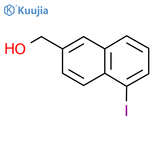 5-Iodonaphthalene-2-methanol structure