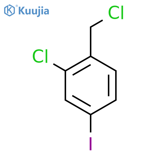 2-Chloro-4-iodobenzyl chloride structure