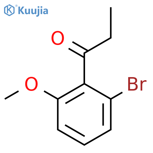 2'-Bromo-6'-methoxypropiophenone structure