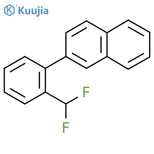 2-(2-(Difluoromethyl)phenyl)naphthalene structure