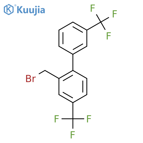 4,3'-Bis(trifluoromethyl)-2-bromomethylbiphenyl structure