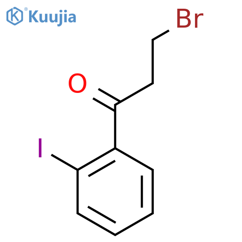 3-Bromo-2'-iodopropiophenone structure