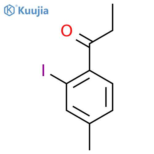 2'-Iodo-4'-methylpropiophenone structure