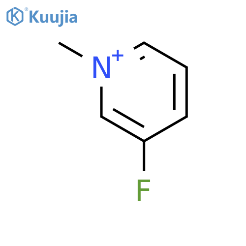 3-Fluoro-1-methylpyridin-1-ium structure