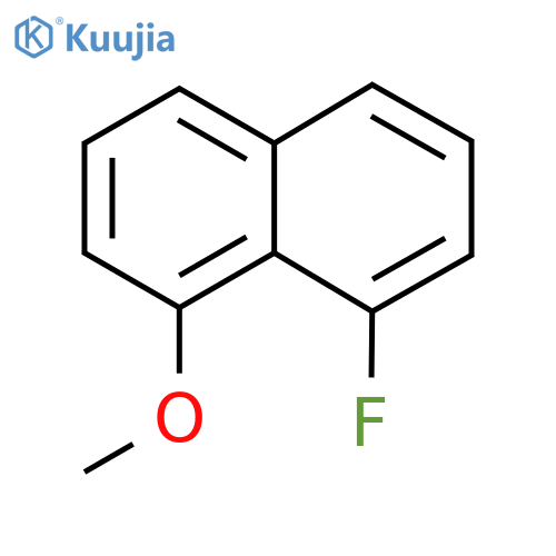 1-Fluoro-8-methoxynaphthalene structure