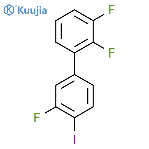 4'-Iodo-2,3,3'-trifluorobiphenyl structure