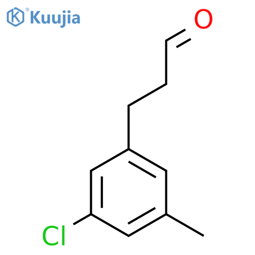 3-(3'-Chloro-5'-methylphenyl)propionaldehyde structure