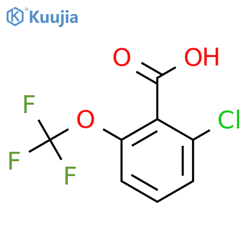 2-Chloro-6-trifluoromethoxy-benzoic acid structure