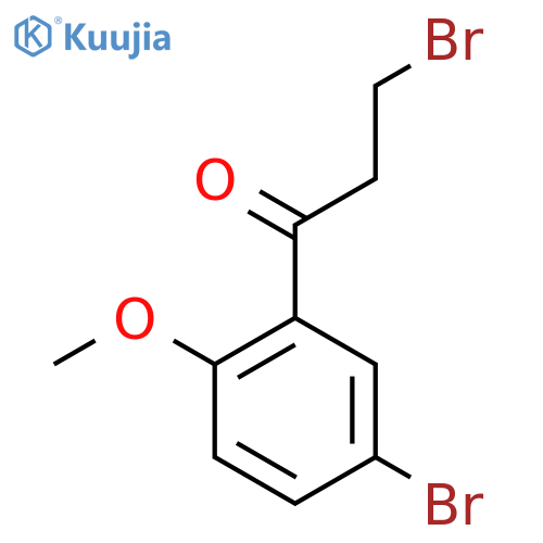 3,5'-Dibromo-2'-methoxypropiophenone structure