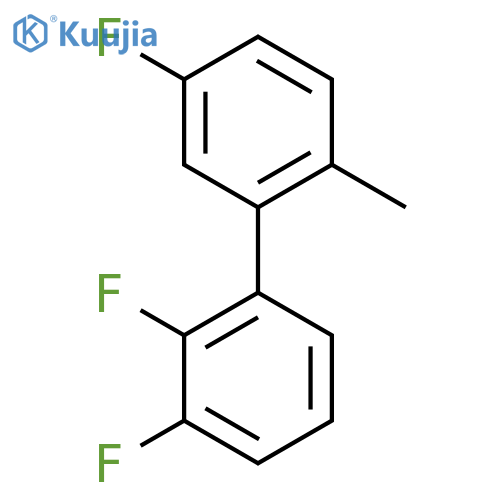 2'-Methyl-2,3,5'-trifluorobiphenyl structure