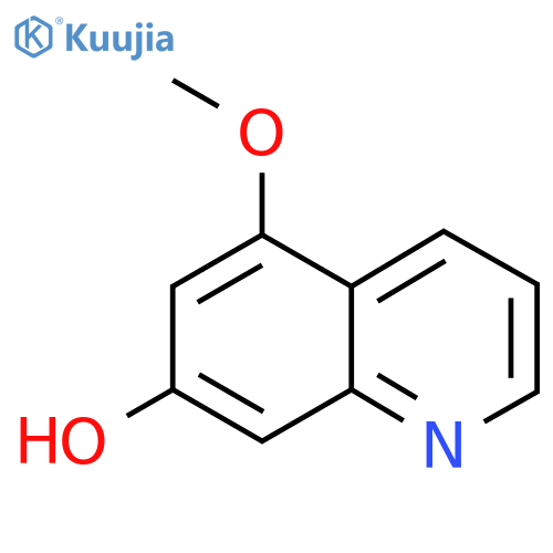 7-Hydroxy-5-methoxyquinoline structure