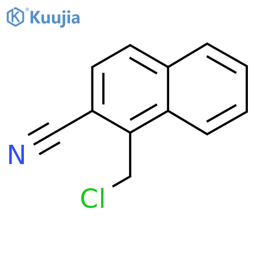 1-(Chloromethyl)naphthalene-2-carbonitrile structure