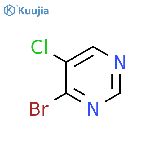 4-Bromo-5-chloropyrimidine structure