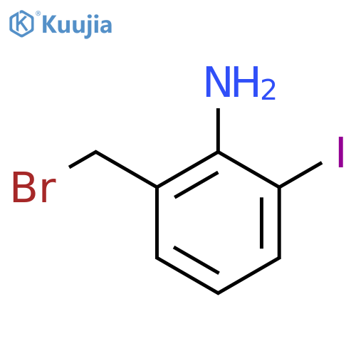 2-Amino-3-iodobenzyl bromide structure
