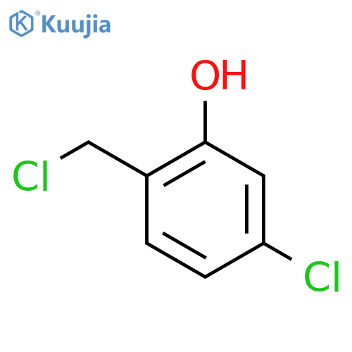 5-chloro-2-(chloromethyl)phenol structure