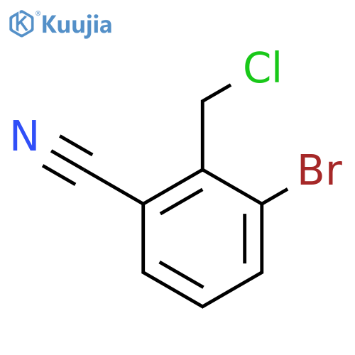 2-Bromo-6-cyanobenzyl chloride structure