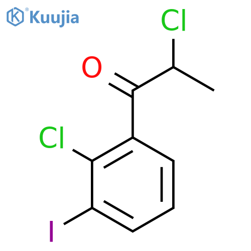 2,2'-Dichloro-3'-iodopropiophenone structure