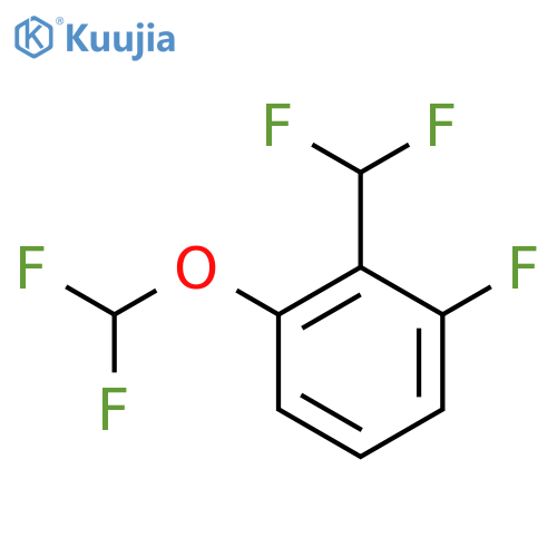 3-(Difluoromethoxy)-2-(difluoromethyl)fluorobenzene structure