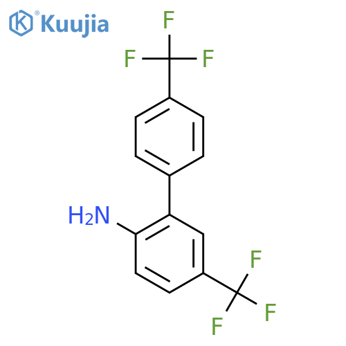 4',5-Bis(trifluoromethyl)-[1,1'-biphenyl]-2-amine structure