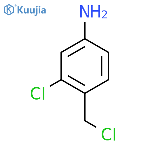 4-Amino-2-chlorobenzyl chloride structure