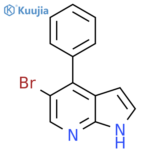 5-Bromo-4-phenyl-1H-pyrrolo[2,3-b]pyridine structure