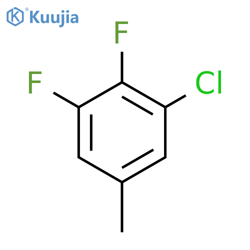 1-Chloro-2,3-difluoro-5-methylbenzene structure
