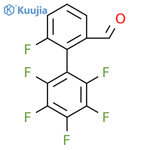 6,2',3',4',5',6'-Hexafluorobiphenyl-2-carboxaldehyde structure