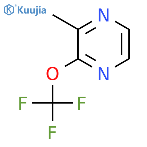 2-Methyl-3-(trifluoromethoxy)pyrazine structure