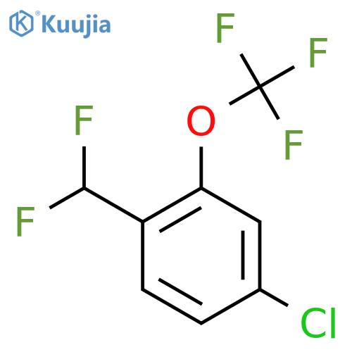 5-Chloro-2-(difluoromethyl)(trifluoromethoxy)benzene structure