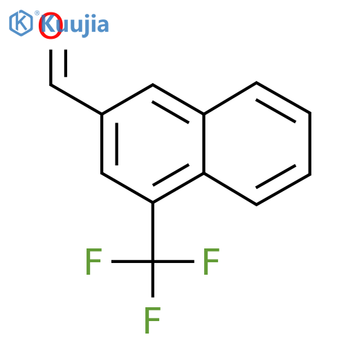 1-(Trifluoromethyl)naphthalene-3-carboxaldehyde structure
