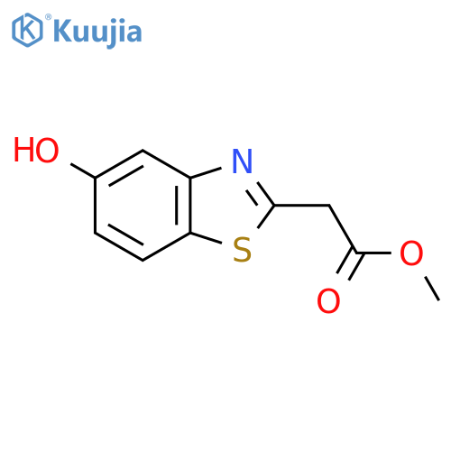 Methyl 5-hydroxybenzothiazole-2-acetate structure