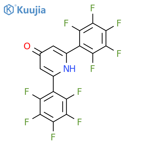 2,6-Bis(perfluorophenyl)-4-hydroxypyridine structure
