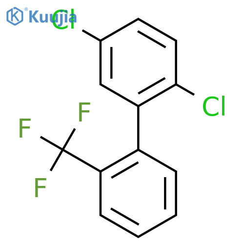 2,5-Dichloro-2'-(trifluoromethyl)biphenyl structure