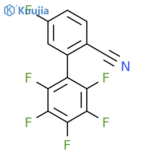 5,2',3',4',5',6'-Hexafluorobiphenyl-2-carbonitrile structure