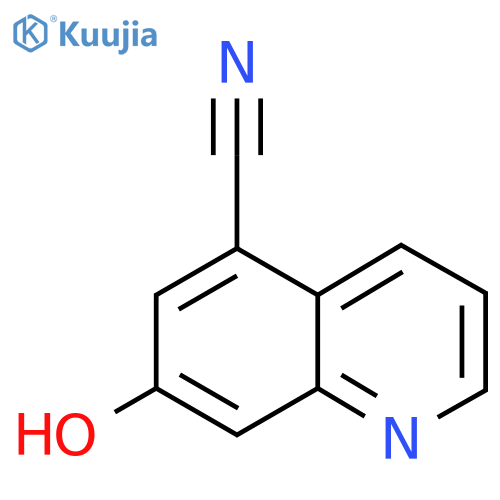 5-Cyano-7-hydroxyquinoline structure