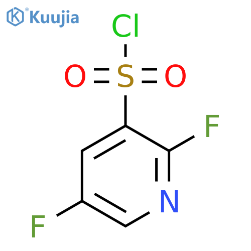 2,5-Difluoropyridine-3-sulfonyl chloride structure