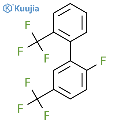 5,2'-Bis(trifluoromethyl)-2-fluorobiphenyl structure