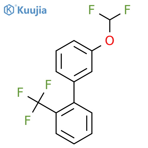 3'-(Difluoromethoxy)-2-(trifluoromethyl)biphenyl structure