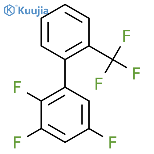 2,3,5-Trifluoro-2'-(trifluoromethyl)biphenyl structure