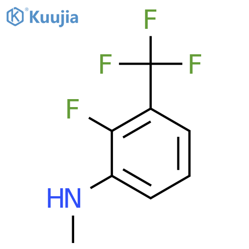 2-Fluoro-N-methyl-3-(trifluoromethyl)aniline structure