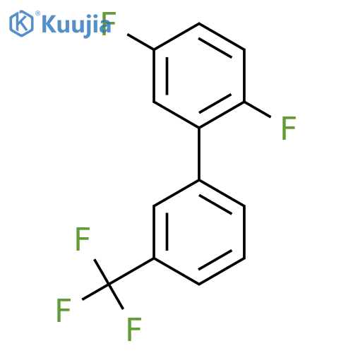 2,5-Difluoro-3'-(trifluoromethyl)biphenyl structure