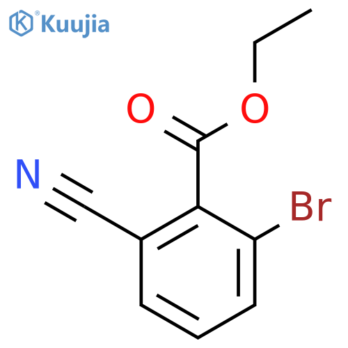 Ethyl 2-bromo-6-cyanobenzoate structure