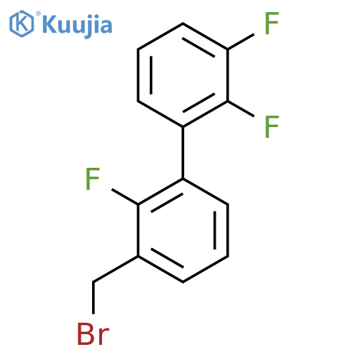 3'-Bromomethyl-2,3,2'-trifluorobiphenyl structure