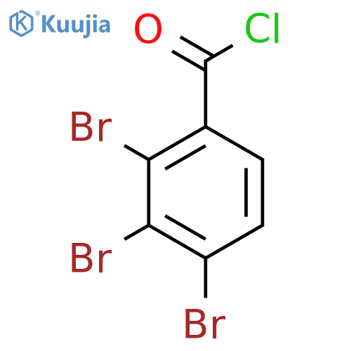 2,3,4-Tribromobenzoyl chloride structure