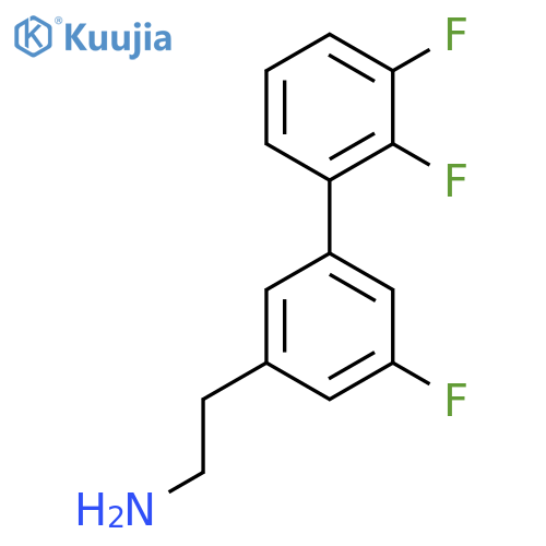 5,2',3'-Trifluorobiphenyl-3-ethylamine structure