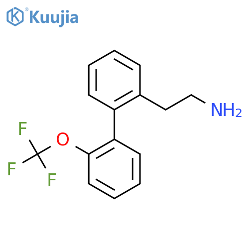 2'-(Trifluoromethoxy)biphenyl-2-ethylamine structure