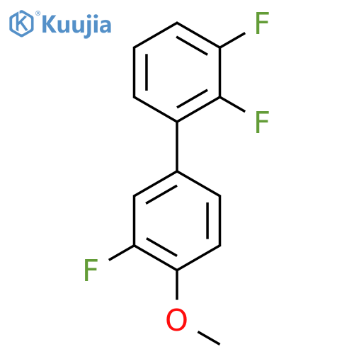 4'-Methoxy-2,3,3'-trifluorobiphenyl structure