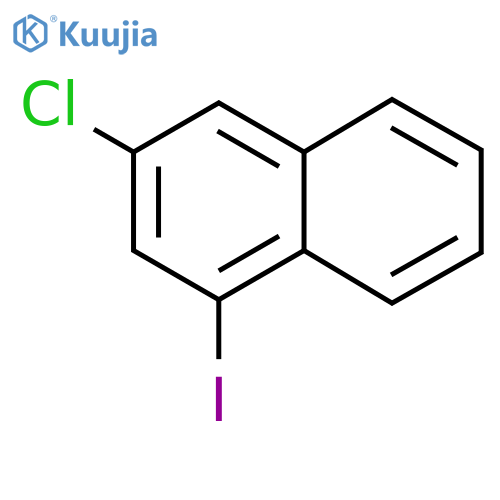 2-Chloro-4-iodonaphthalene structure