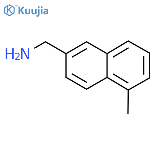 2-(Aminomethyl)-5-methylnaphthalene structure