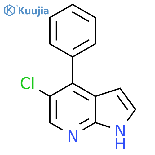 5-Chloro-4-phenyl-1H-pyrrolo[2,3-b]pyridine structure
